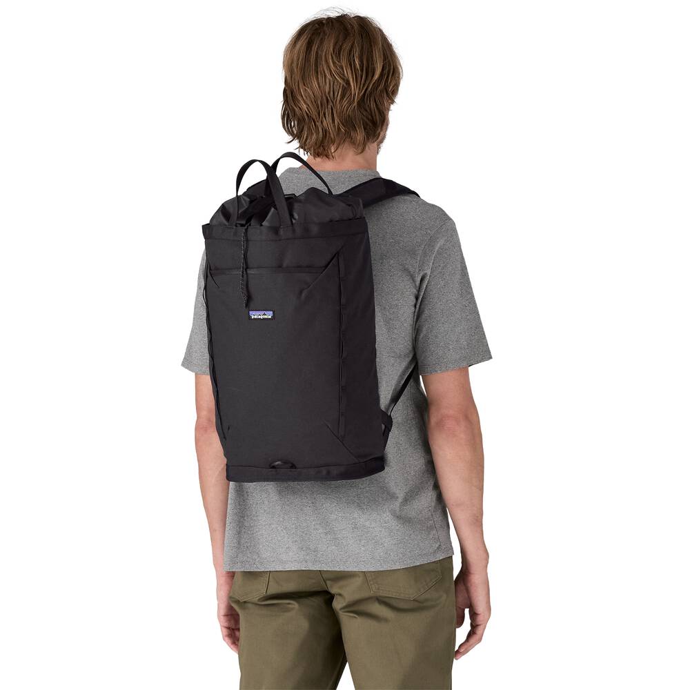 24L Organic Cotton Canvas Backpack - Blue