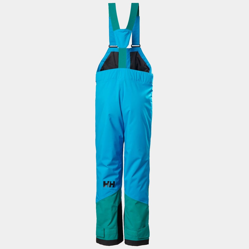 Juniors' Insulated Ski Bib Pants - Black