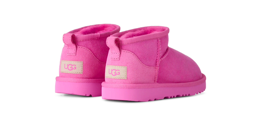 Kids' Low Shaft Sheepskin Boot - Black