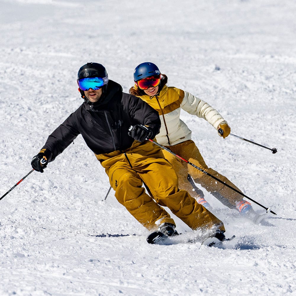 Men's Insulated Waterproof Ski Jacket - Green