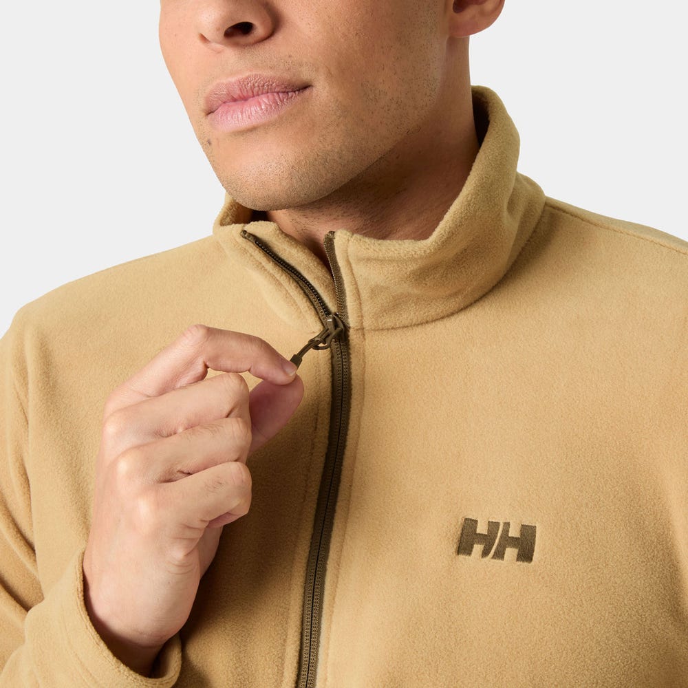 Men's Lightweight Microfleece Jacket - Green
