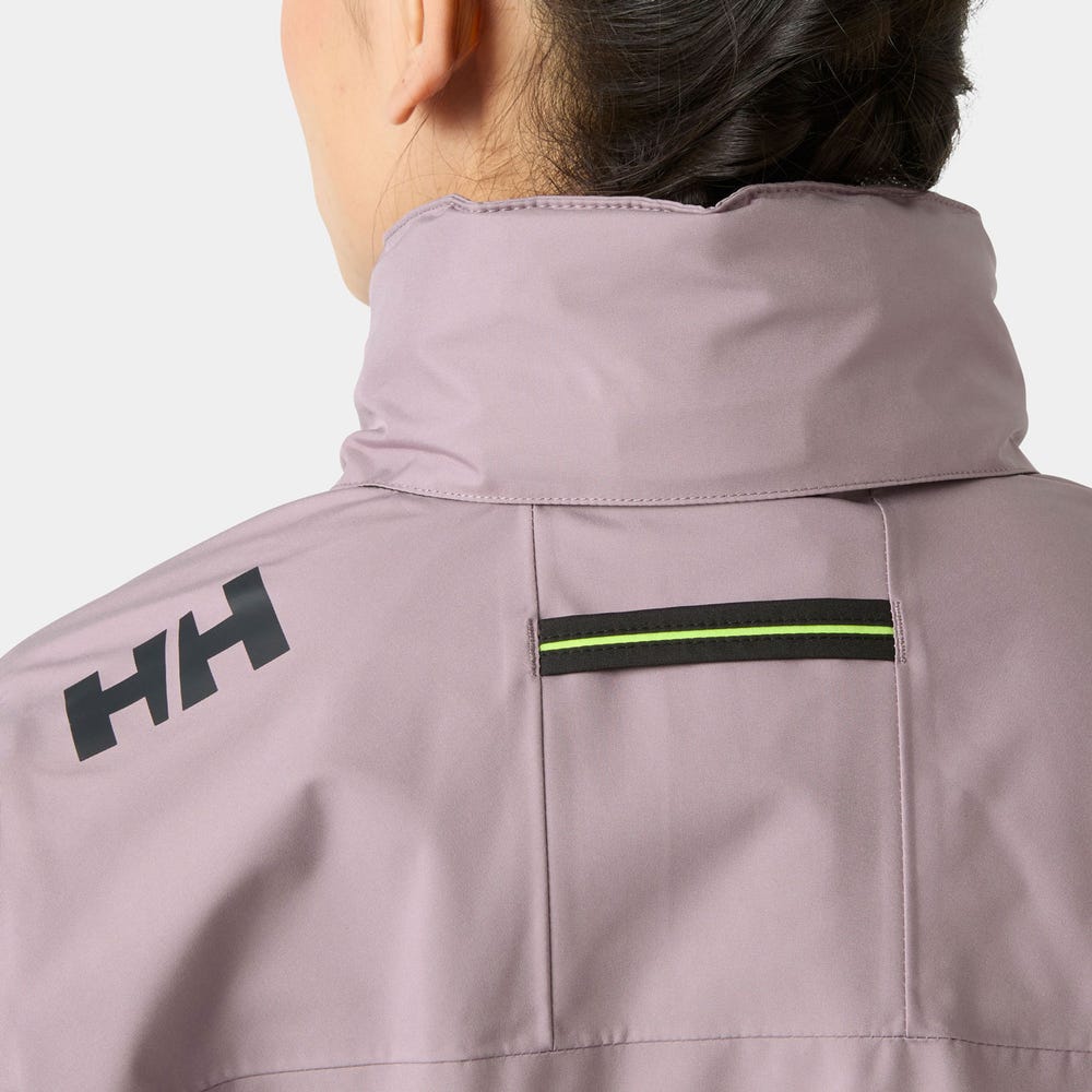 Women's Hooded Sailing Rain Jacket - Black