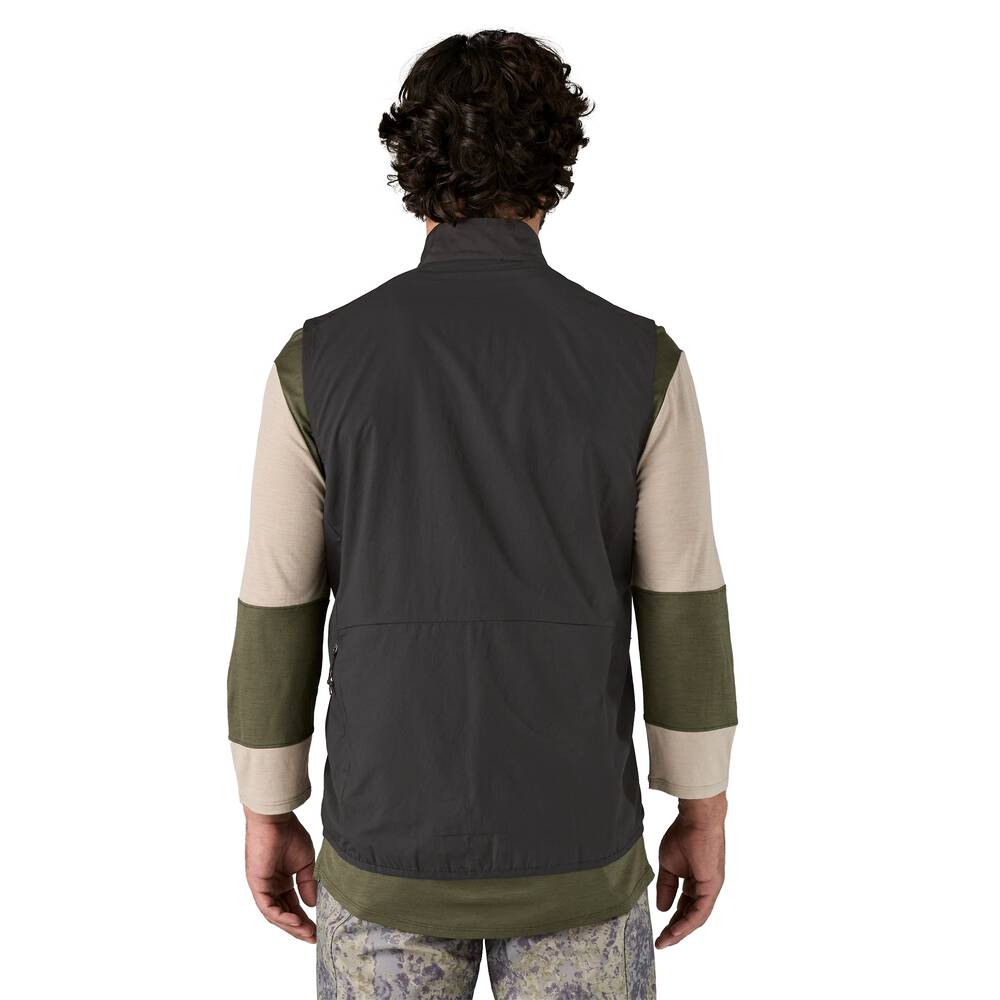 Men's Packable Windproof Cycling Vest - Blue