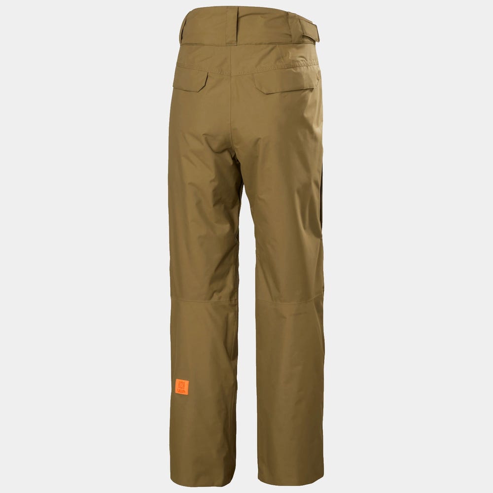 Men's Insulated Cargo Ski Pants - Violet
