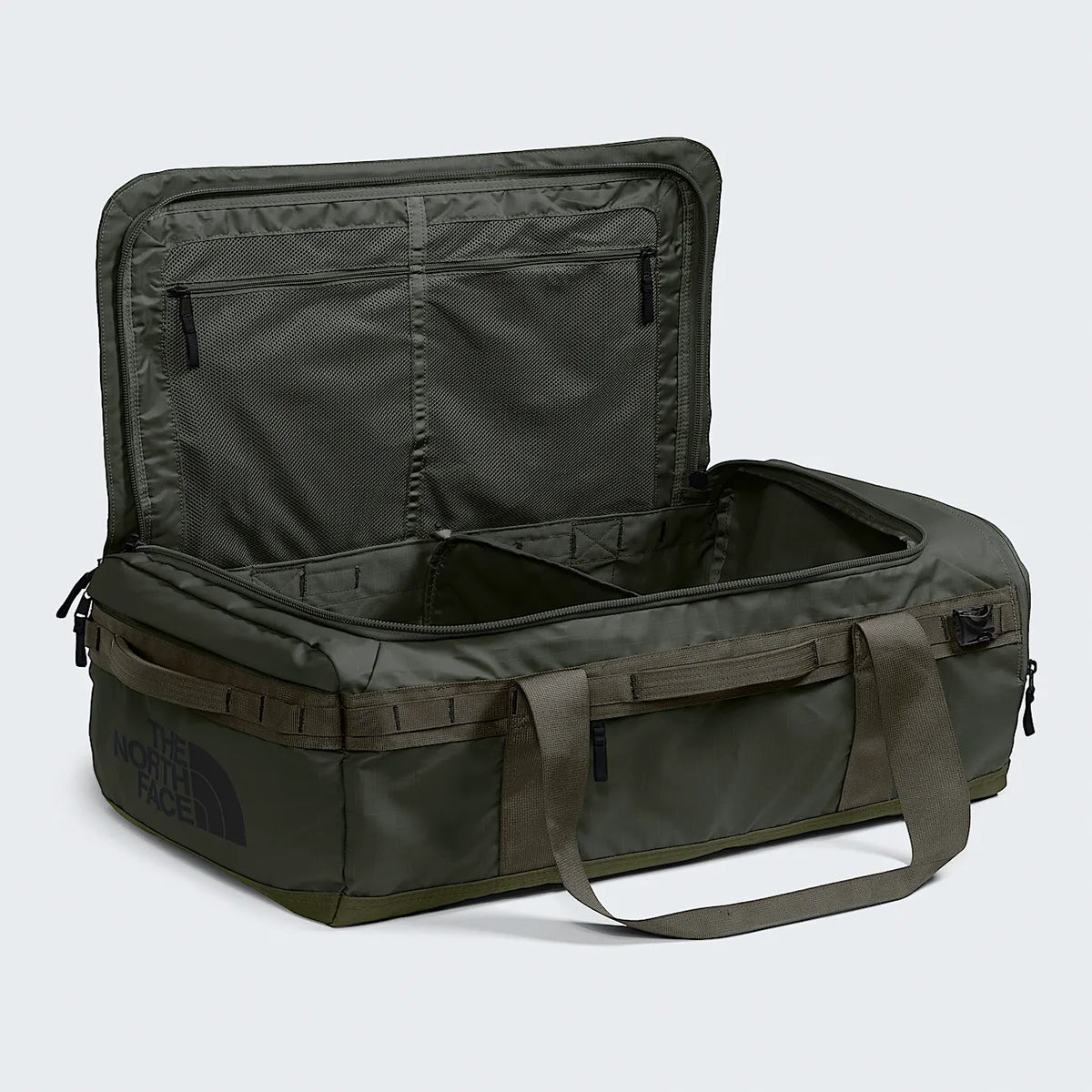 62L Travel Duffel Bag - Taupe Green/Black