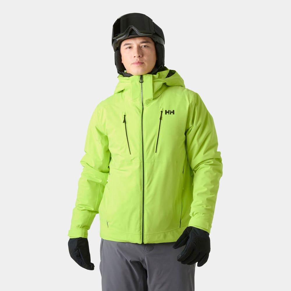 Men's Insulated Ski Jacket - Green