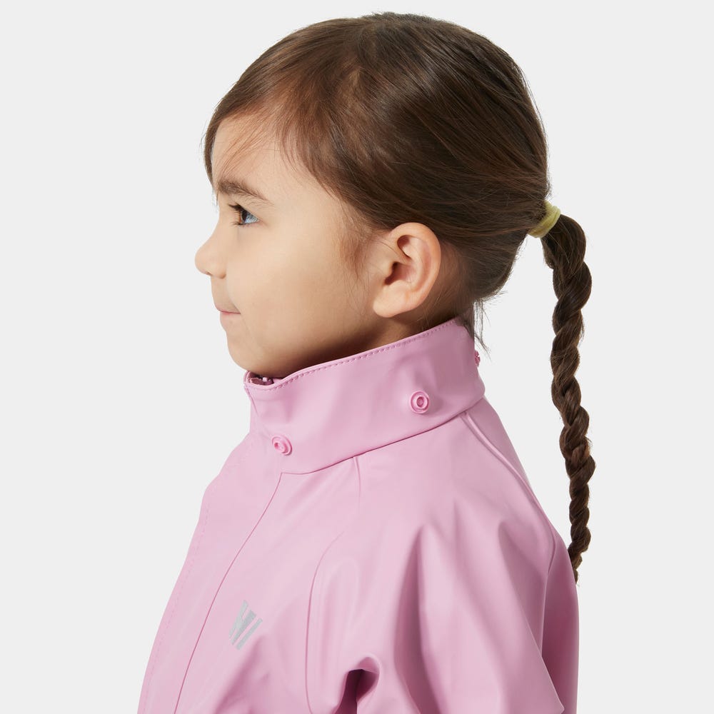 Kids' Waterproof Jacket And Bib Rain Set - Yellow
