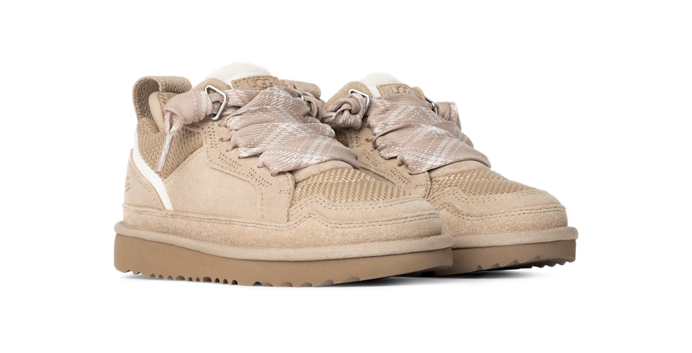Kids' Suede Mesh Sneaker - Dusted Iris
