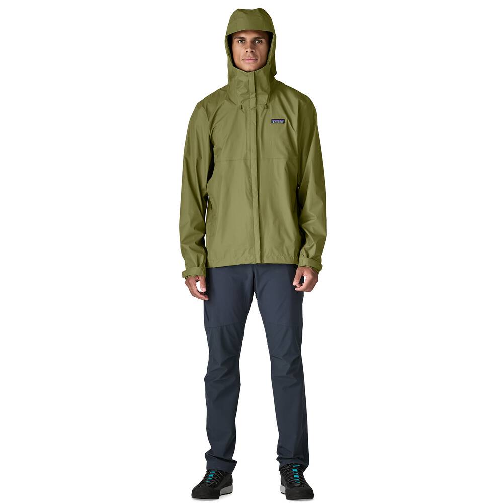 Men's 3-Layer Waterproof Rain Jacket - Gray