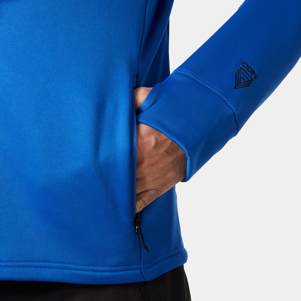 Men's Hooded Stretch Fleece Jacket
