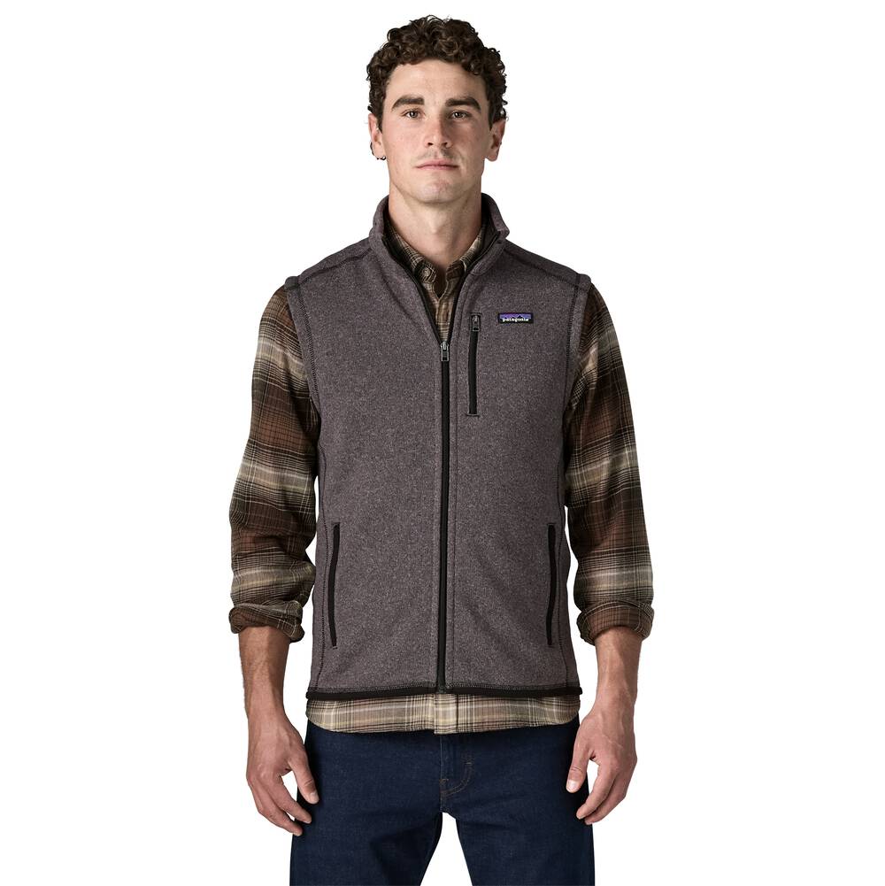 Men's Full-Zip Knit Fleece Vest - Navy