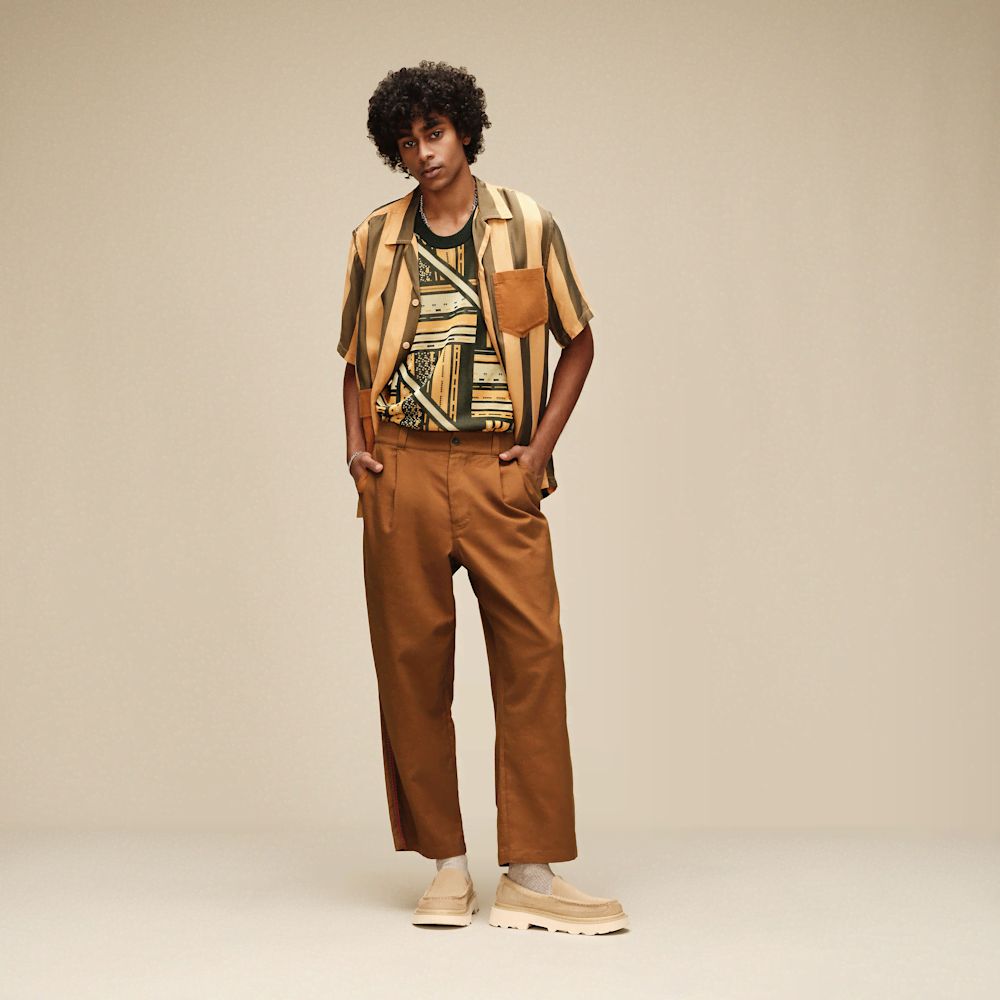Men's Classic-Fit Trouser Pants - Blue