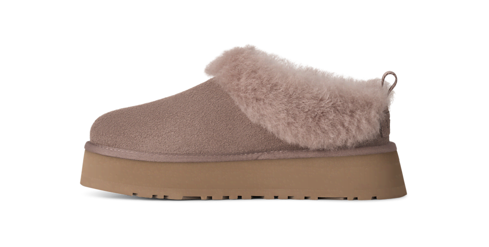 Women's Suede Platform Slipper - Orchid