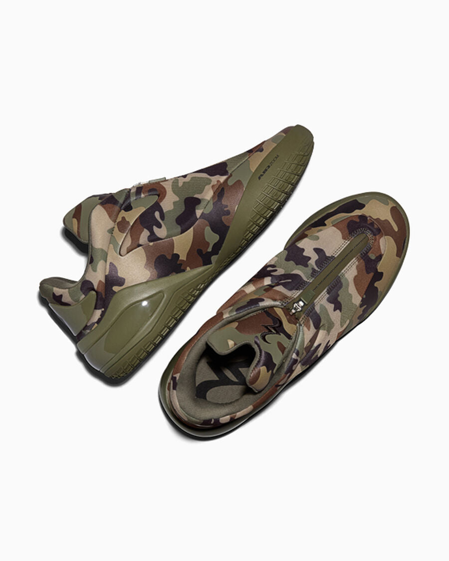 Camo Basketball Low Top Shoe