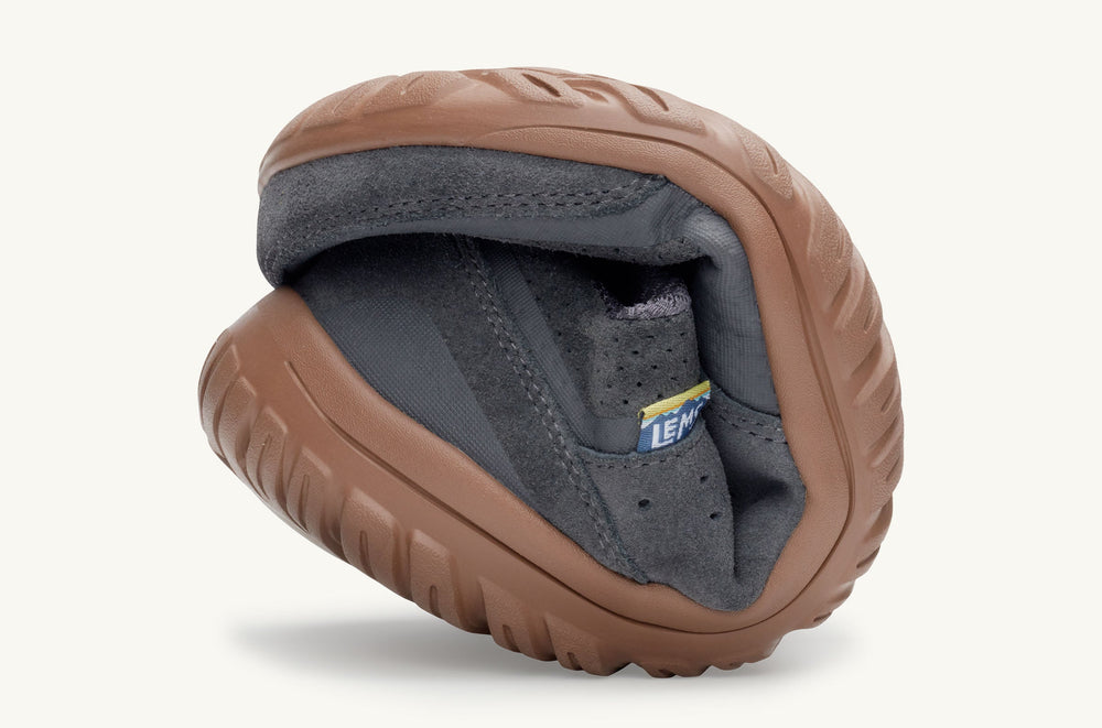 Men's Suede Minimal Sneaker - Gray