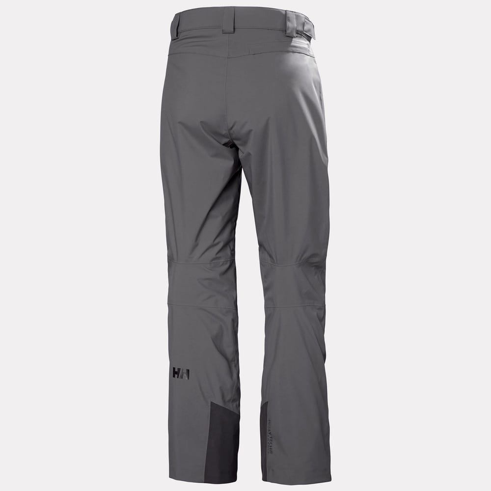 Men's Insulated Ski Pants - Gray Green
