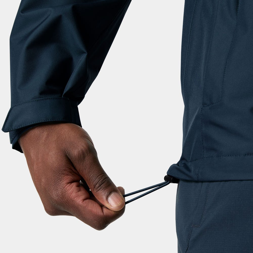 Men's Waterproof Rain Jacket - Mustard