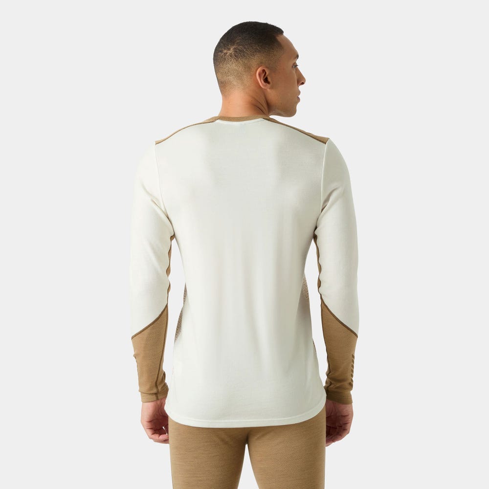 Men's Merino Wool Base Layer Top - Blue