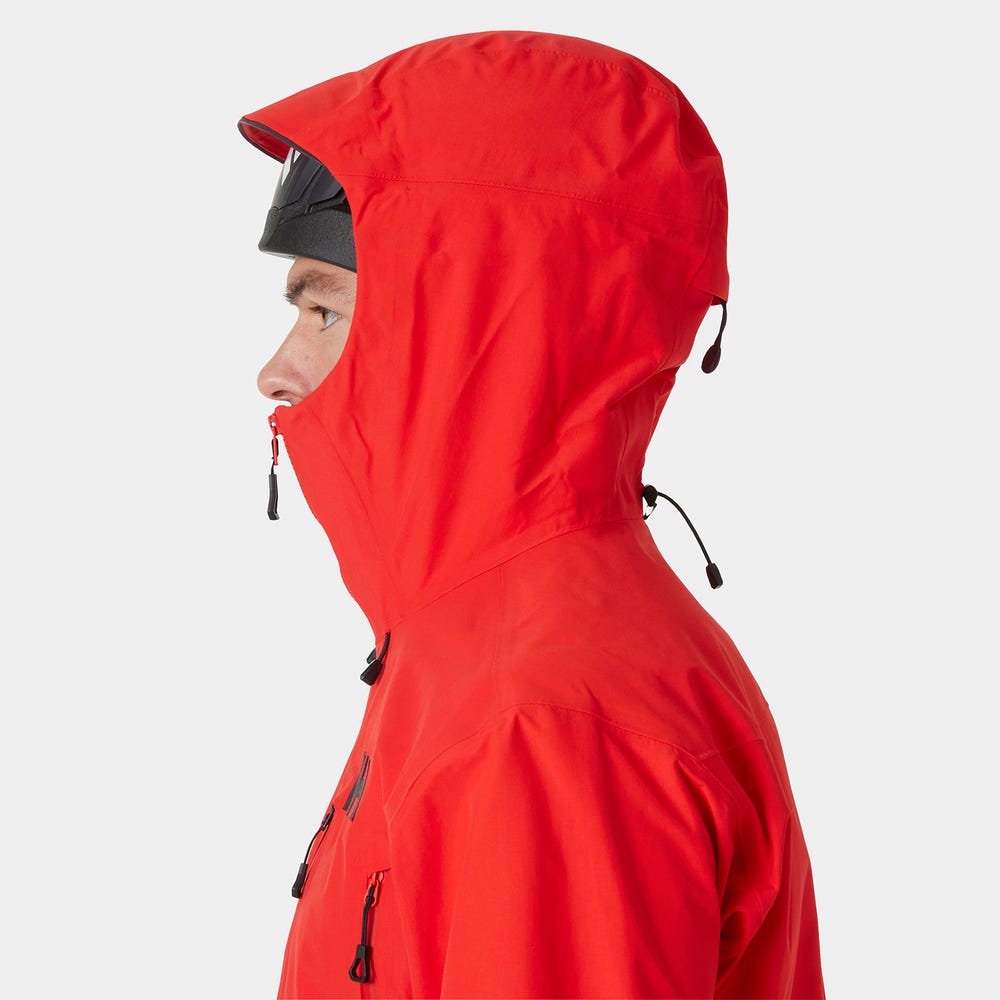 Men's 3-Layer Waterproof Shell Jacket - Blue