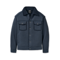Men's Plush Fleece Trucker Jacket - Sand