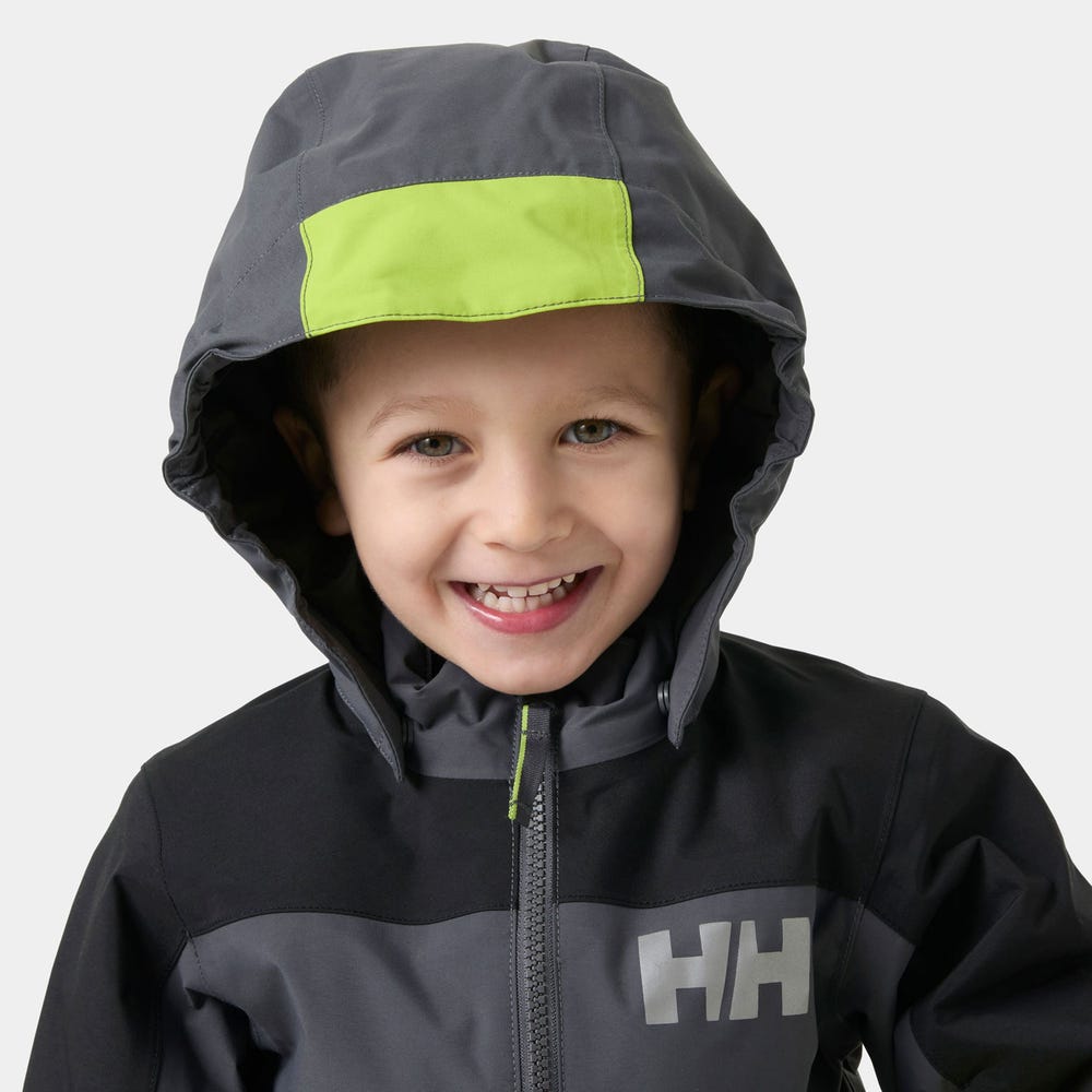 Kids' Waterproof Insulated Ski Jacket - Green