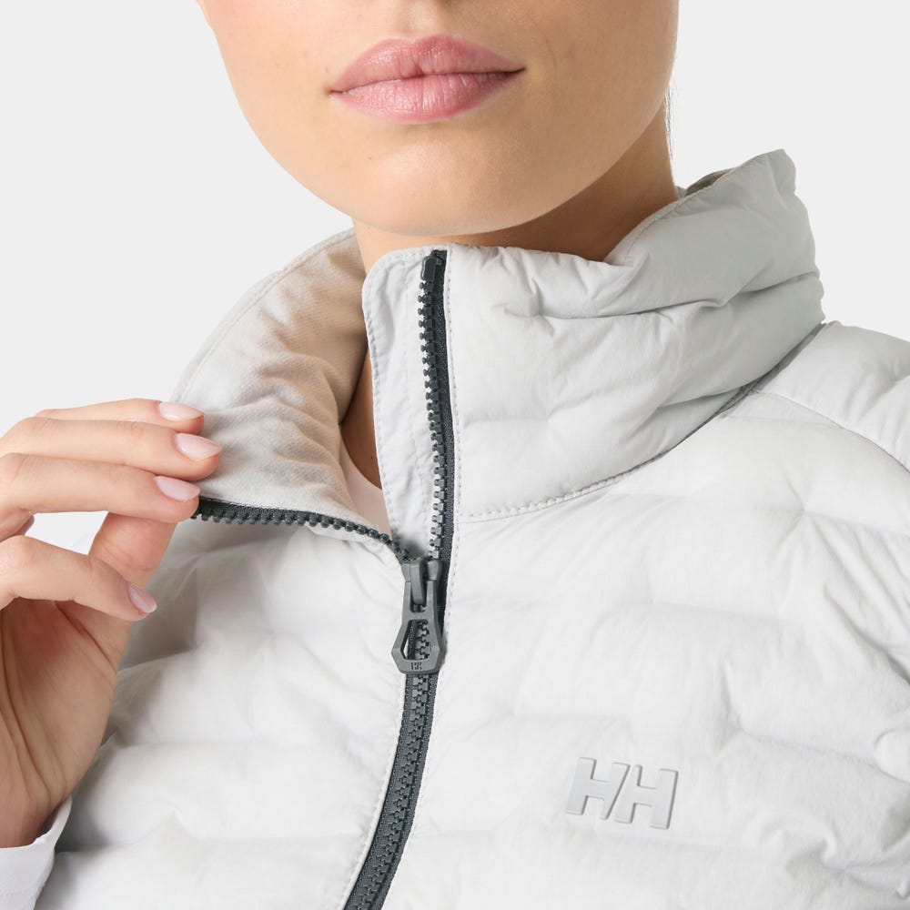 Women's Stretch Insulated Vest - Gray