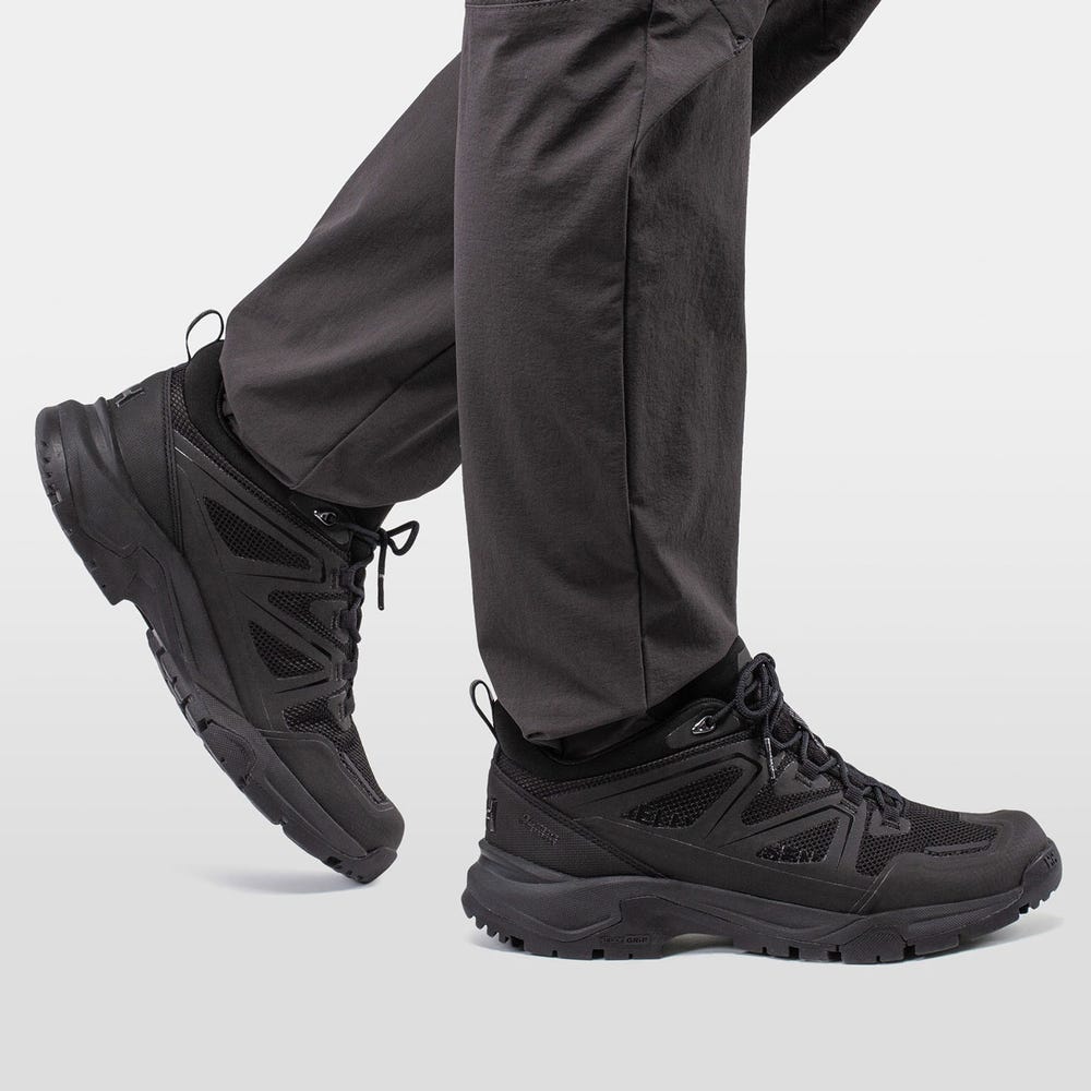 Women's Waterproof Low Hiking Shoes - Black