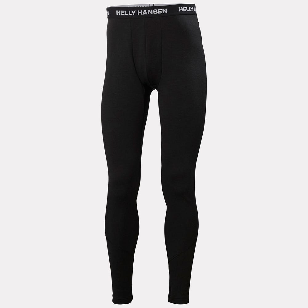Men's Merino Wool Base Layer Pants - Blue