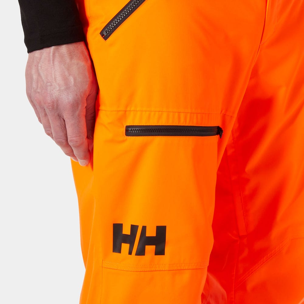 Men's Insulated Cargo Ski Pants - Violet
