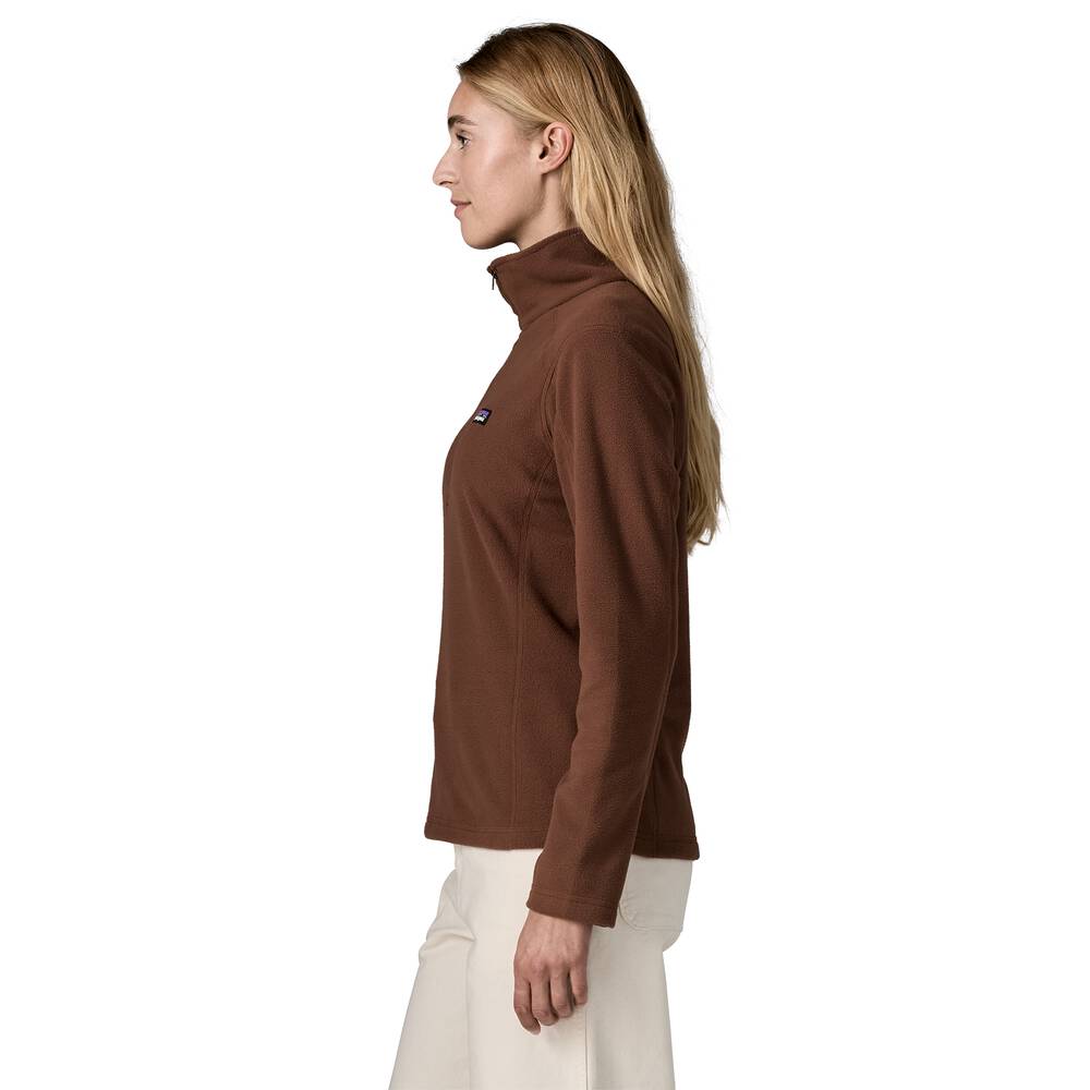Women's Quarter-Zip Microfleece Pullover - Mango