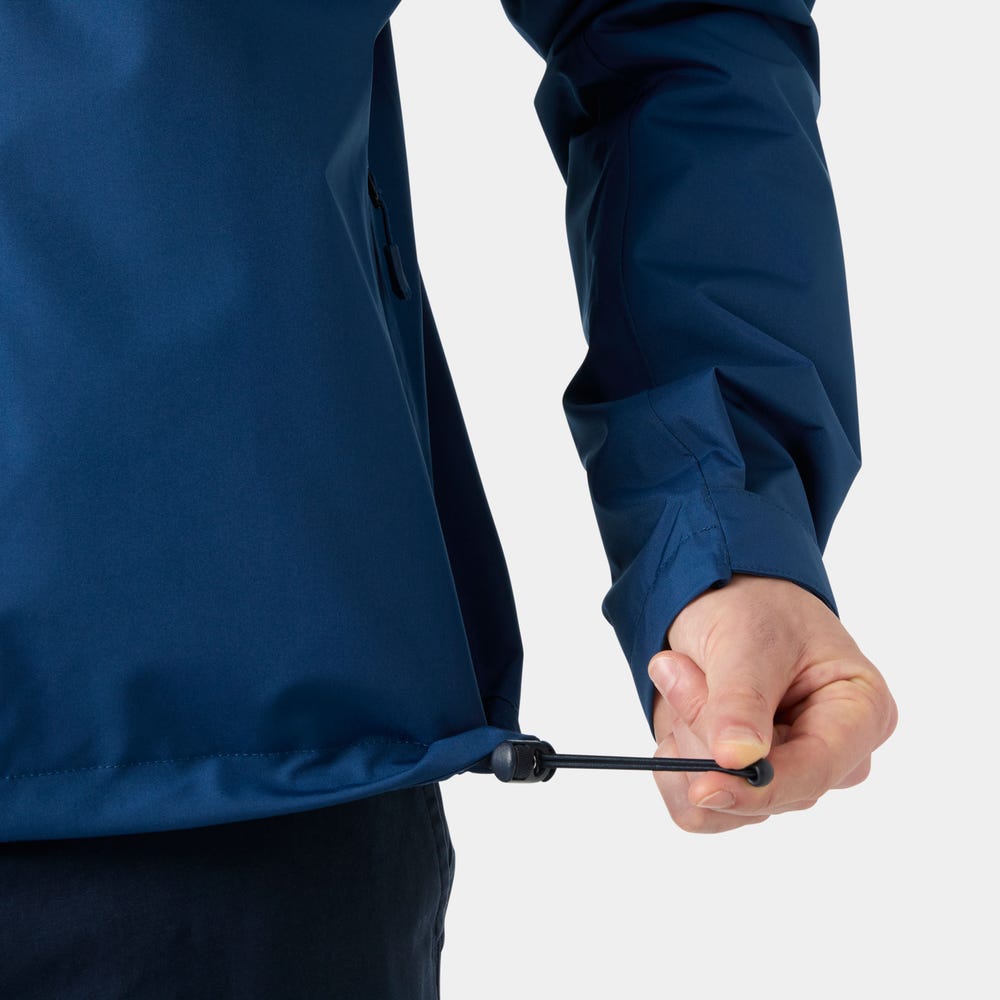 Men's Hooded Insulated Sailing Jacket - Navy