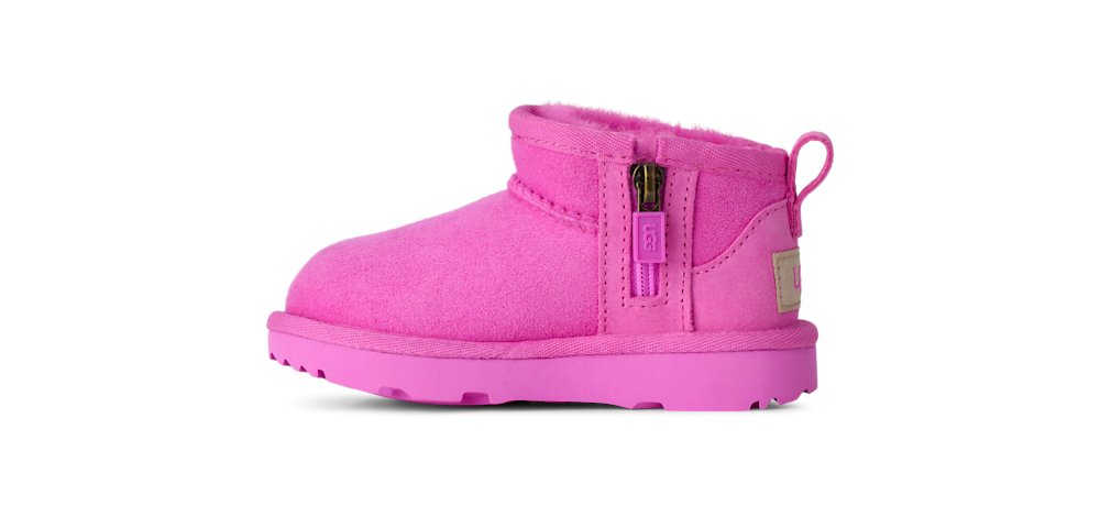 Toddler Sheepskin Mini Boot - Chestnut