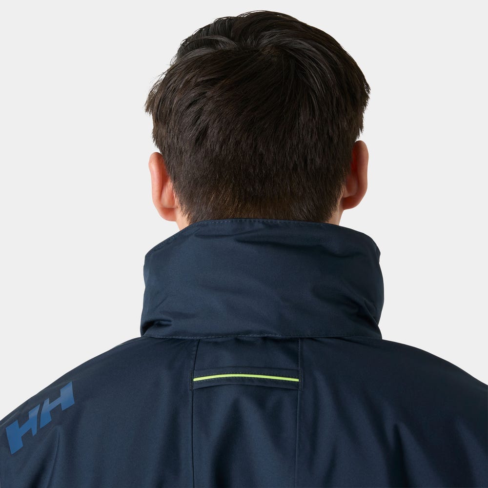Men's Hooded Insulated Sailing Jacket - Navy