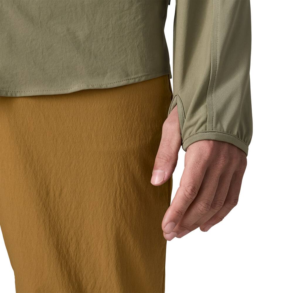 Men's Sun Protection Fishing Hoodie - Gray
