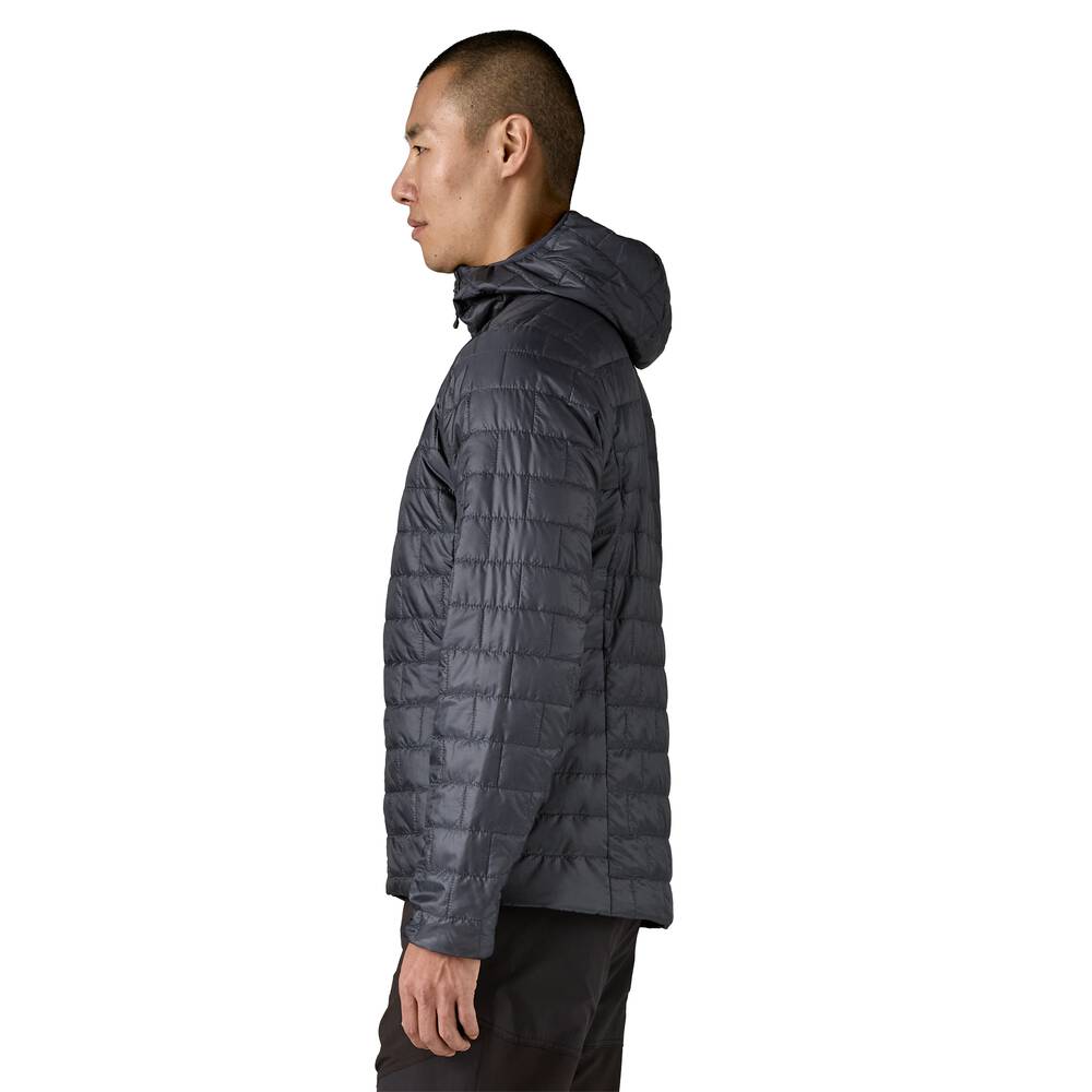 Men's Insulated Hooded Jacket - Brown