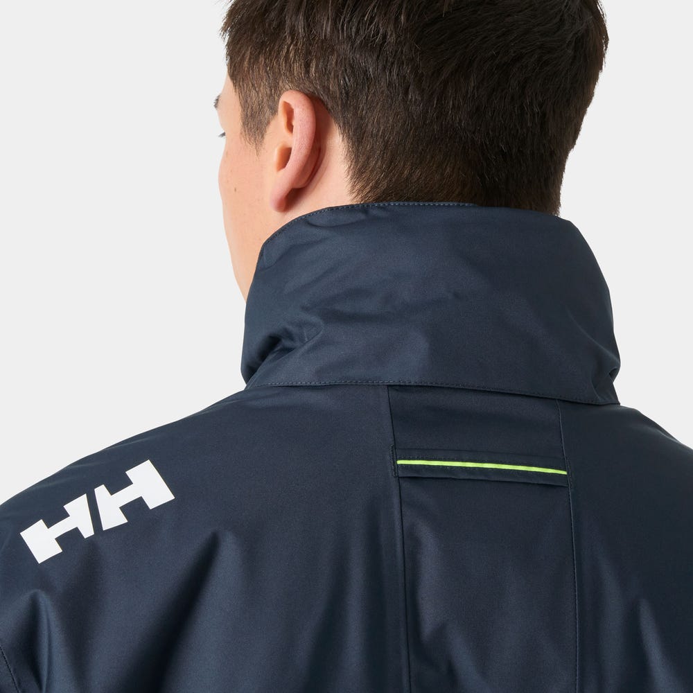 Men's Hooded Insulated Sailing Jacket - Navy