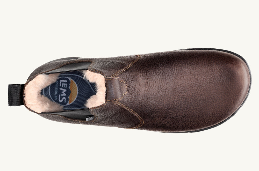 Men's Waterproof Leather Chelsea Boot - Brown