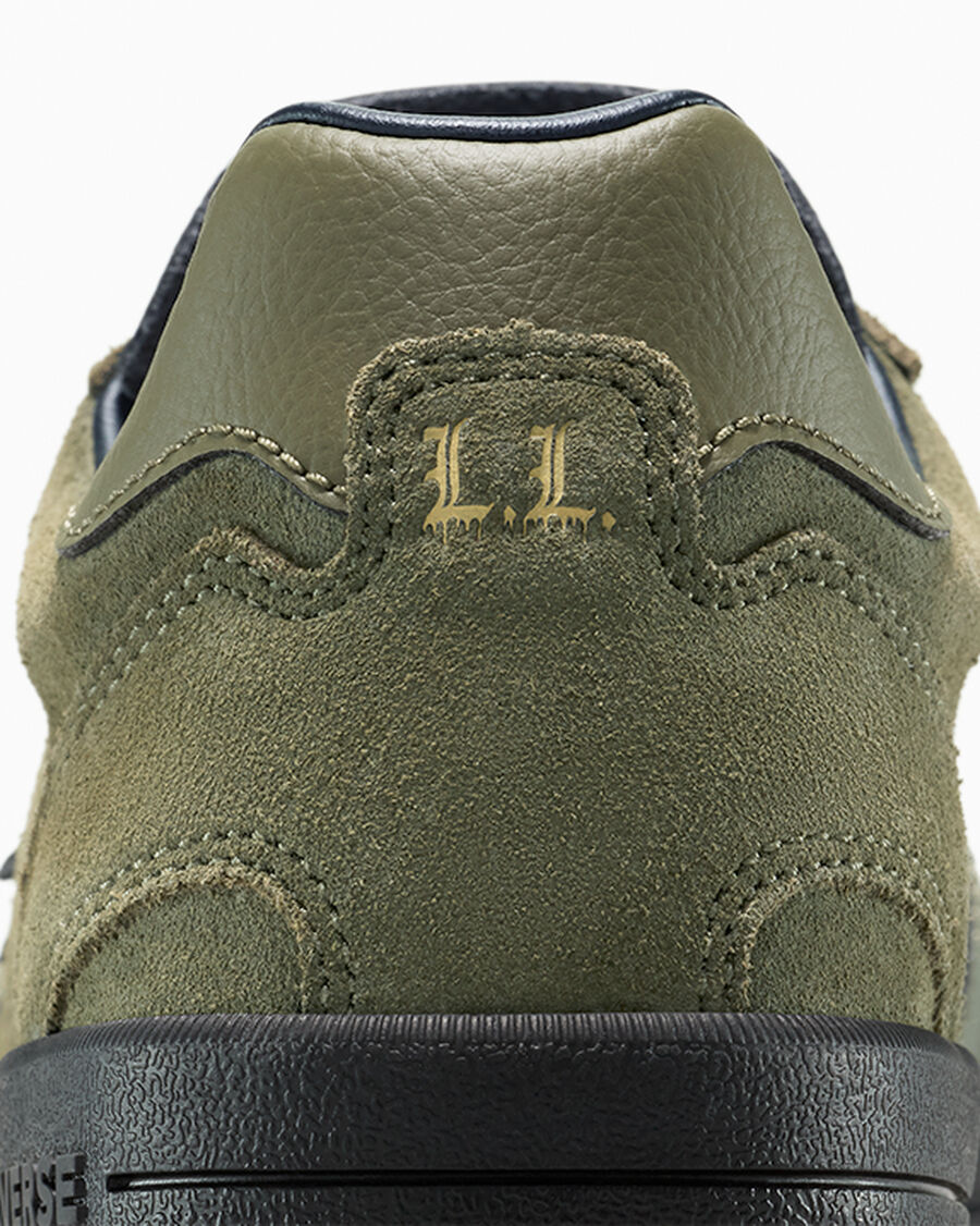 Suede Skate Low Top Shoe - Utility/Egret/Gum