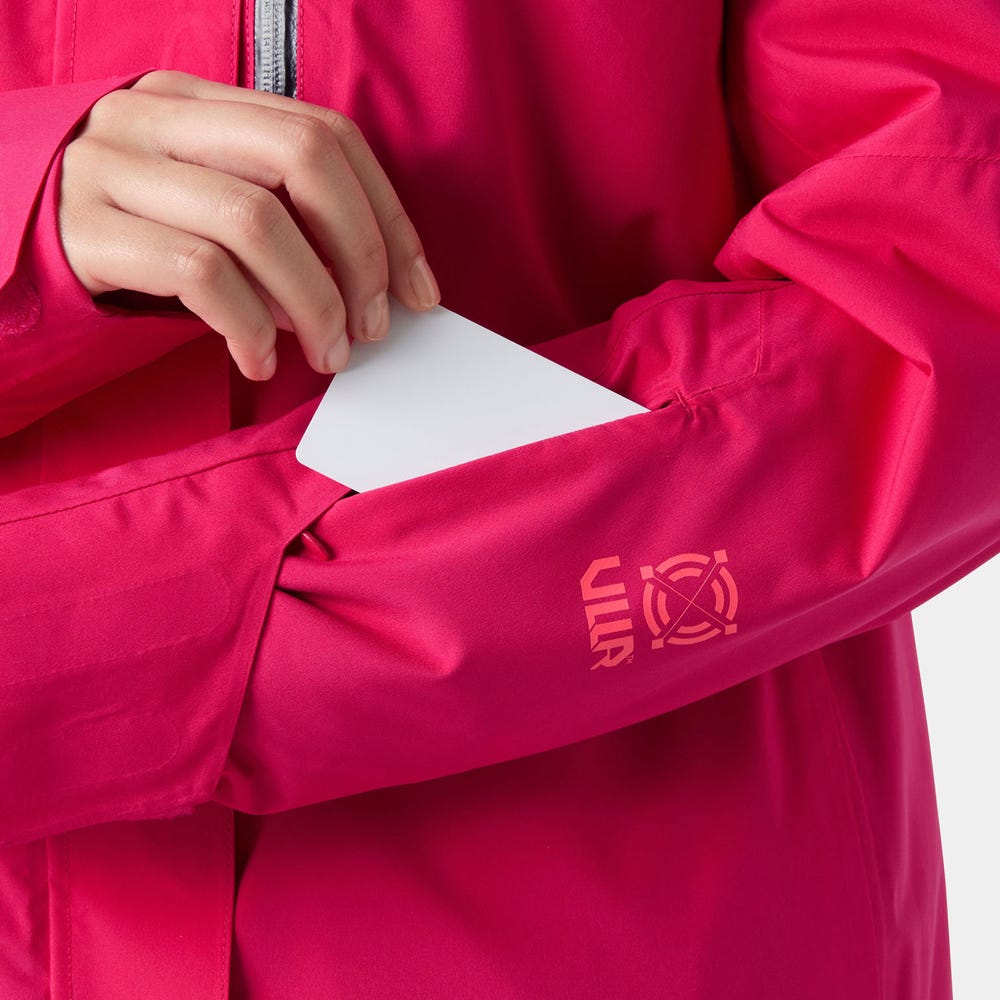 Women's Waterproof Ski Jacket - Cranberry