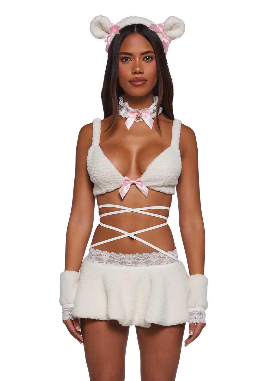 Lamb Costume Set - White