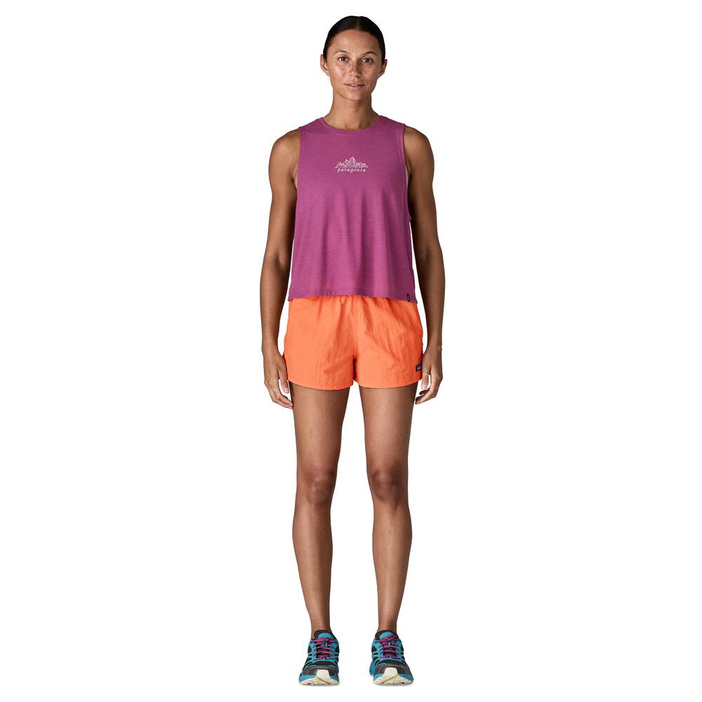Women's Recycled Nylon Running Shorts - Blue
