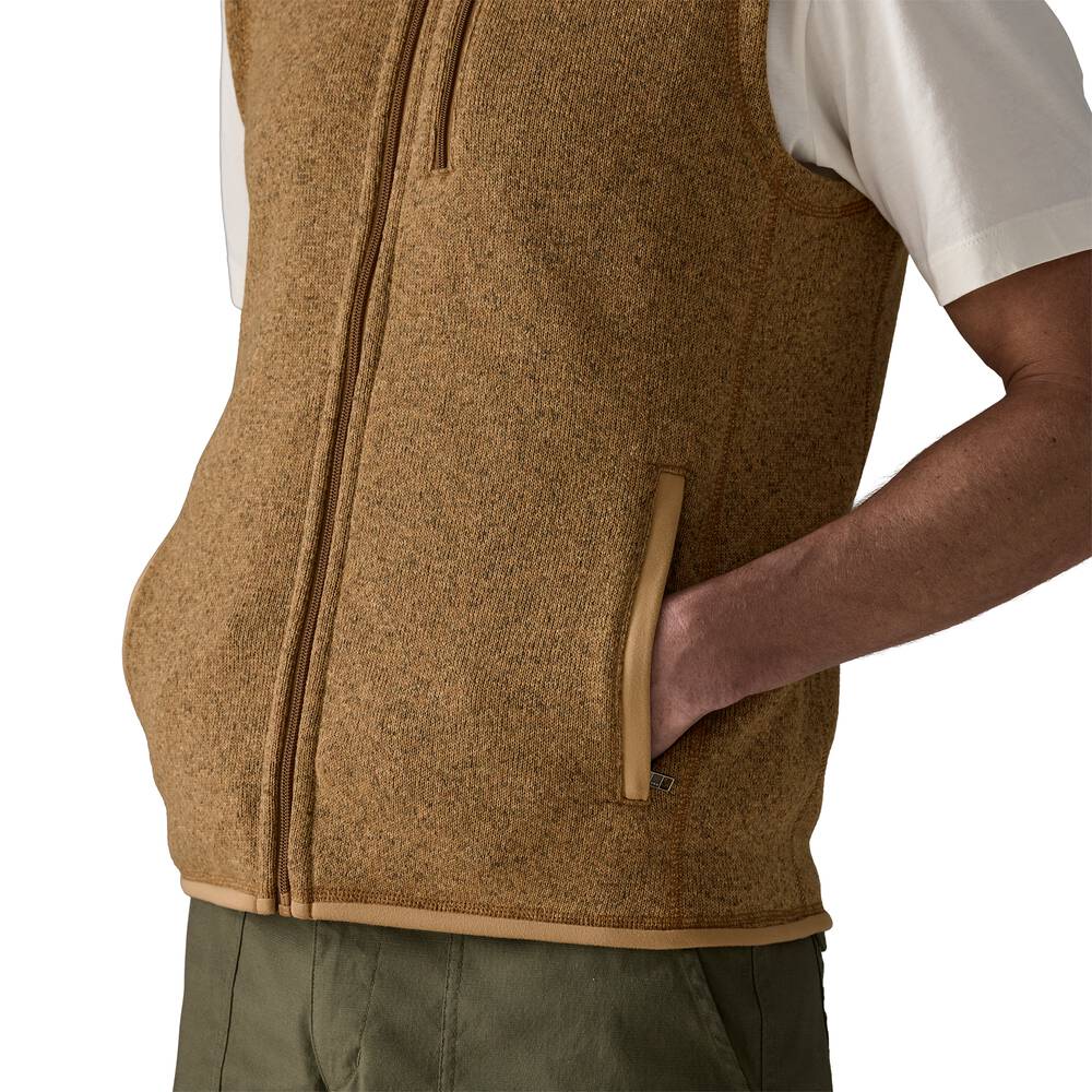 Men's Full-Zip Knit Fleece Vest - Navy