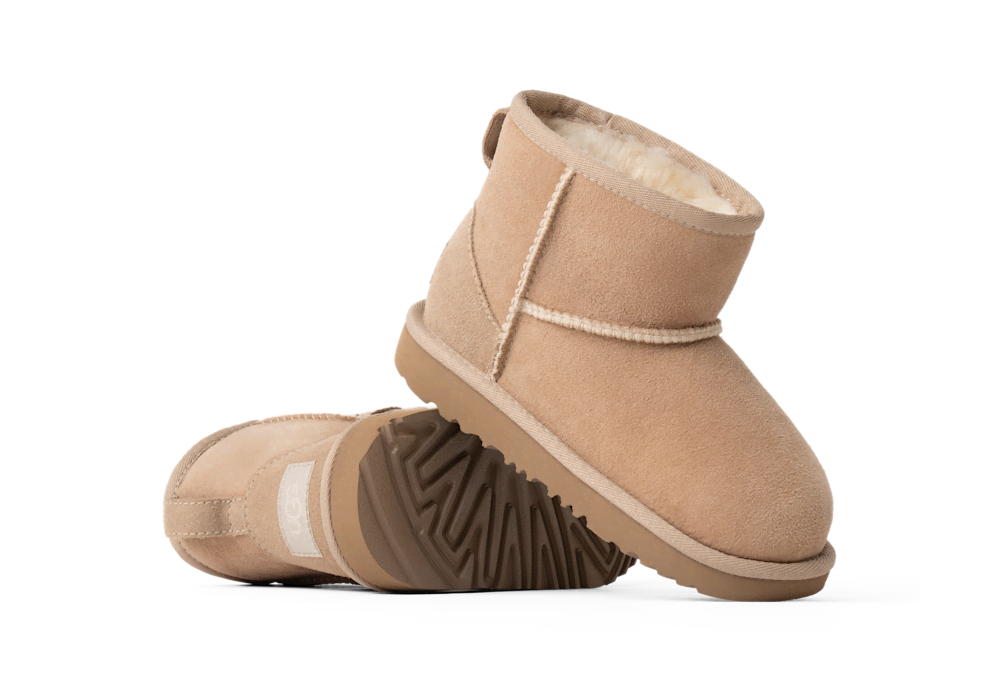 Toddler Sheepskin Ankle Boot - Chestnut