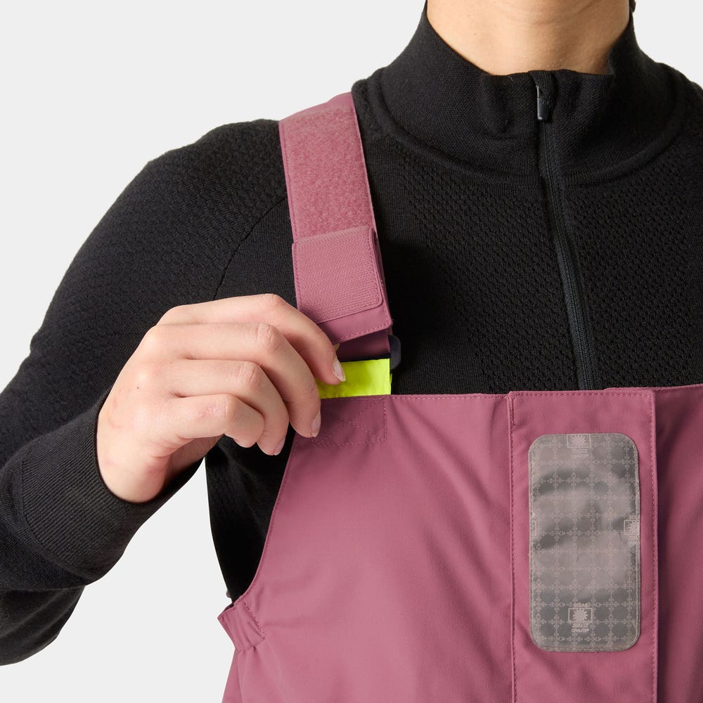 Women's Waterproof Sailing Bib Pants - Navy