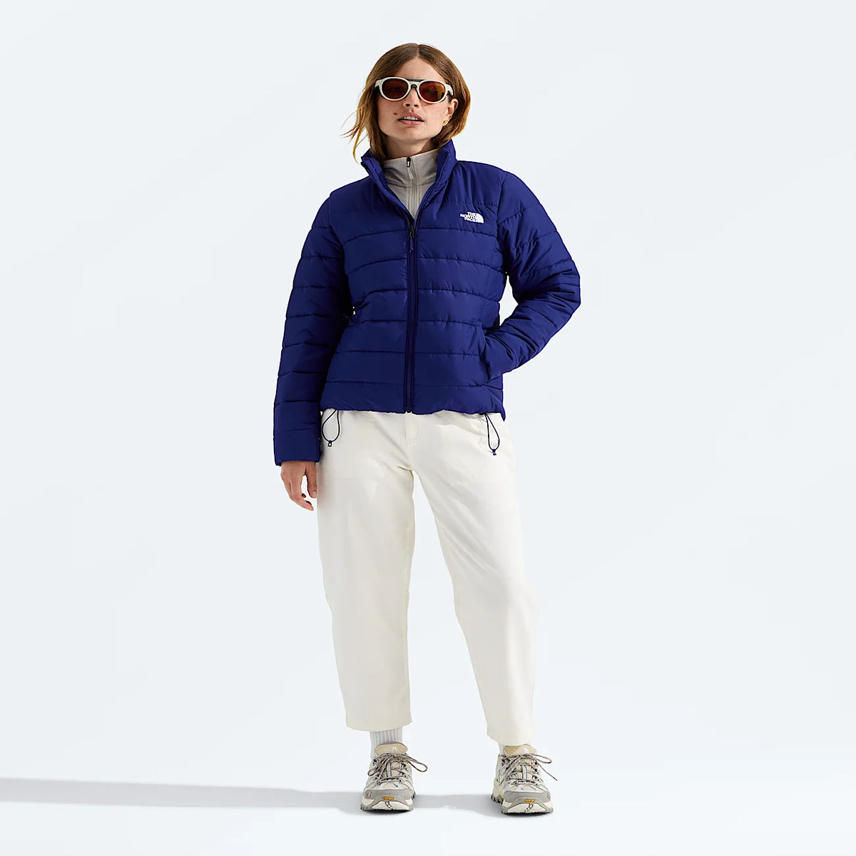 Women's Insulated Puffer Jacket - Blue