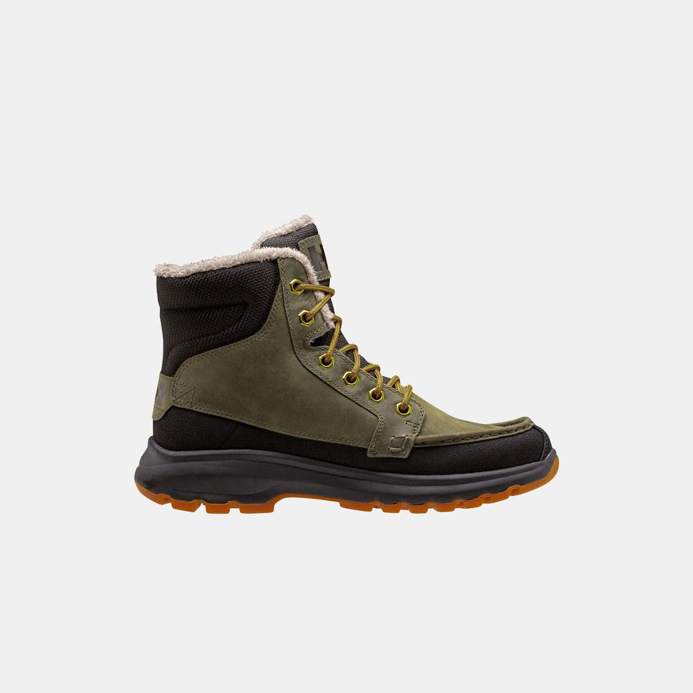 Men's Waterproof Insulated Winter Boots - Brown