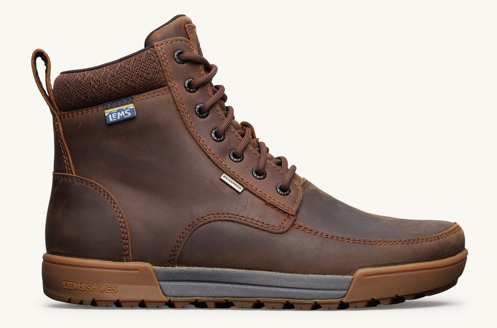 Men's Waterproof Hiking Boot - Brown