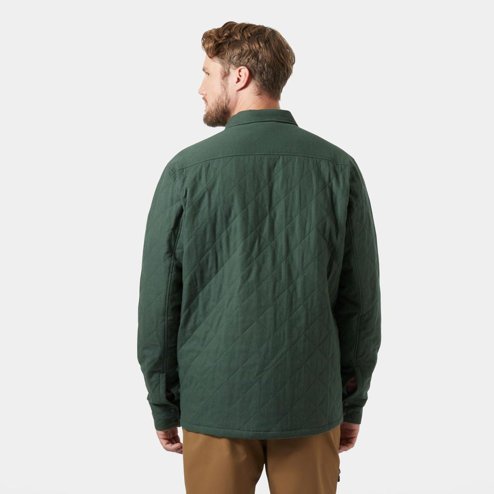 Men's Insulated Shirt Jacket - Dark Blue