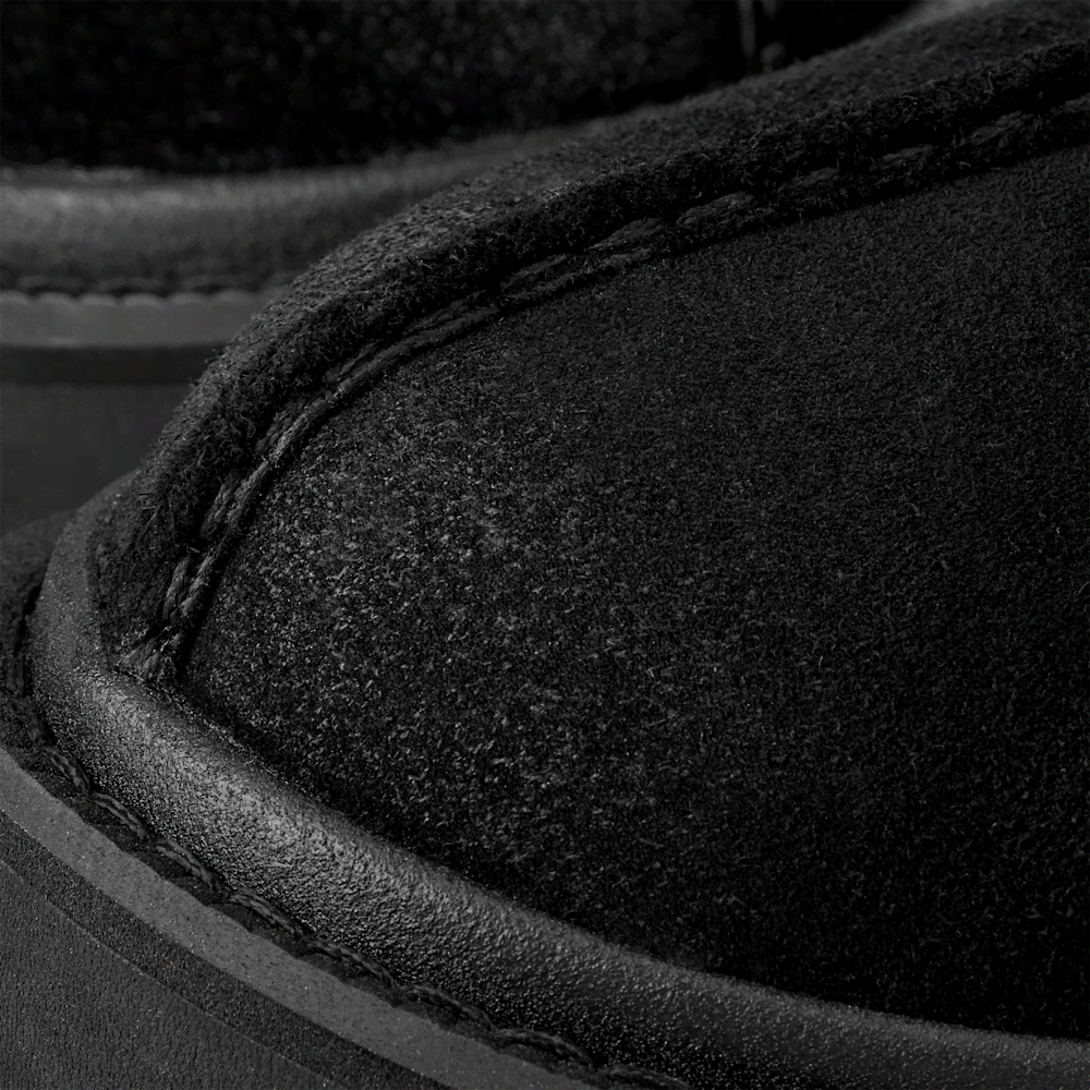 Men's Suede Lug Sole Clog - Mustard
