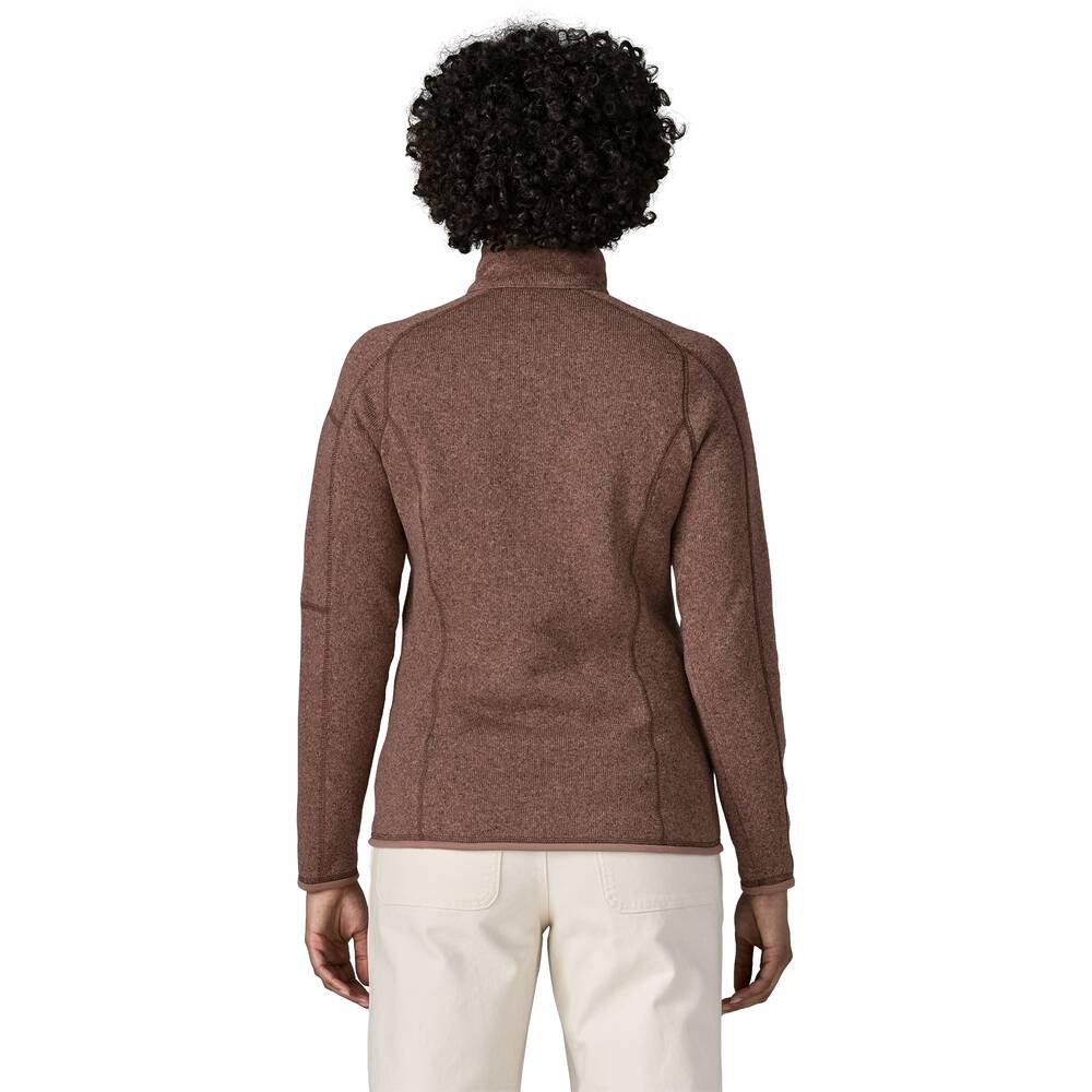 Women's Recycled Knit Fleece Jacket - Black